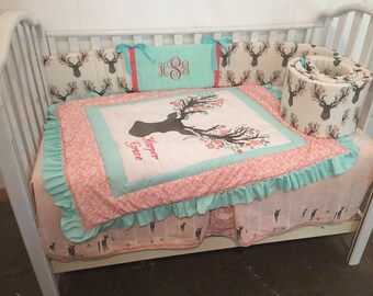 baby bedding deer