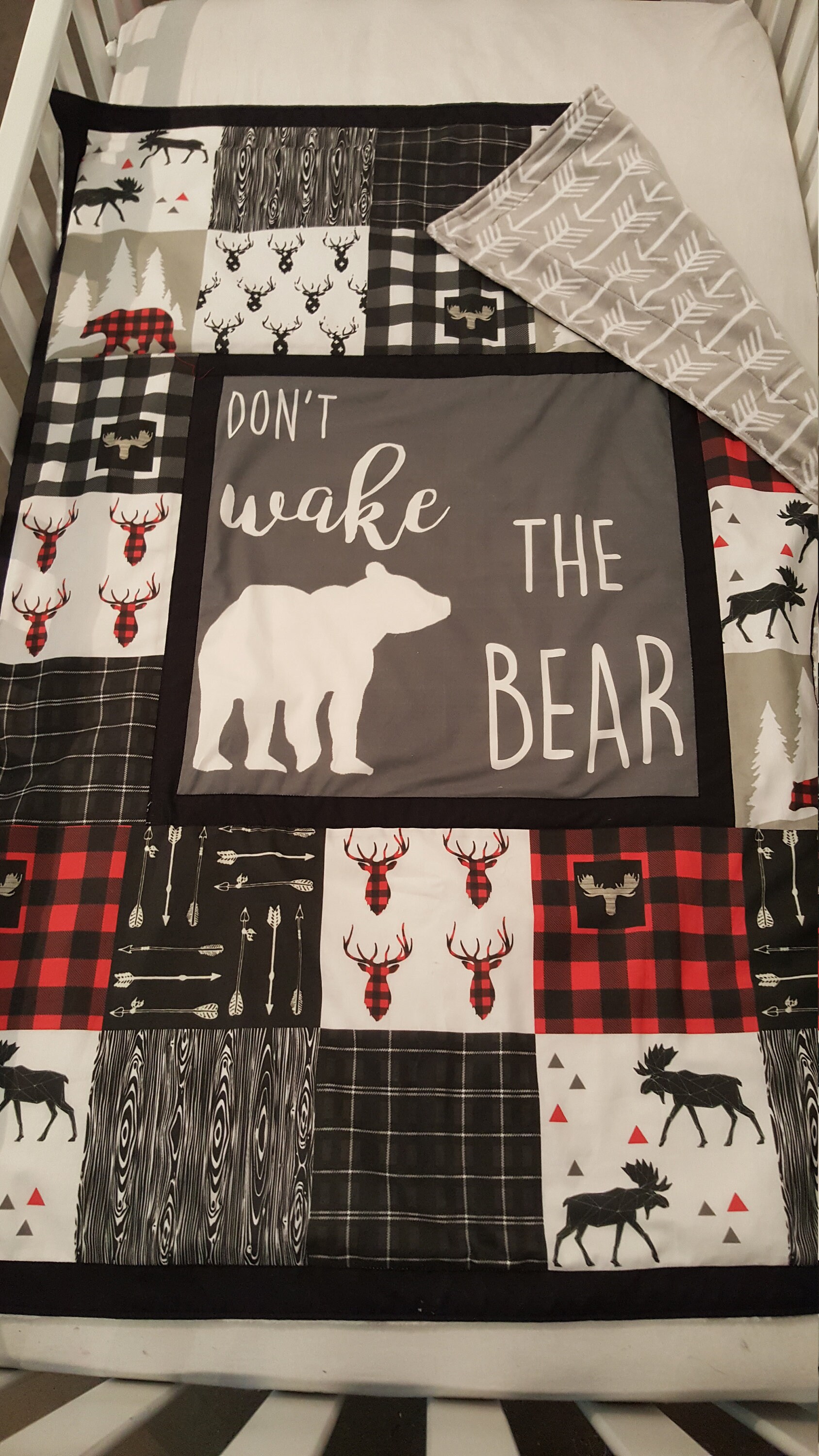 lumberjack nursery bedding