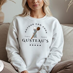 Disney Ratatouille Sweatshirt, Disney Cute Mouse Sweatshirt, Chef Remy Shirt, Pixar Ratatouille Sweathirt, Remy Gusteau&#39;s Sweatshirt