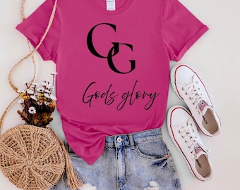 God's Glory Christian T-Shirt: Unisex Spiritual Graphic Tee