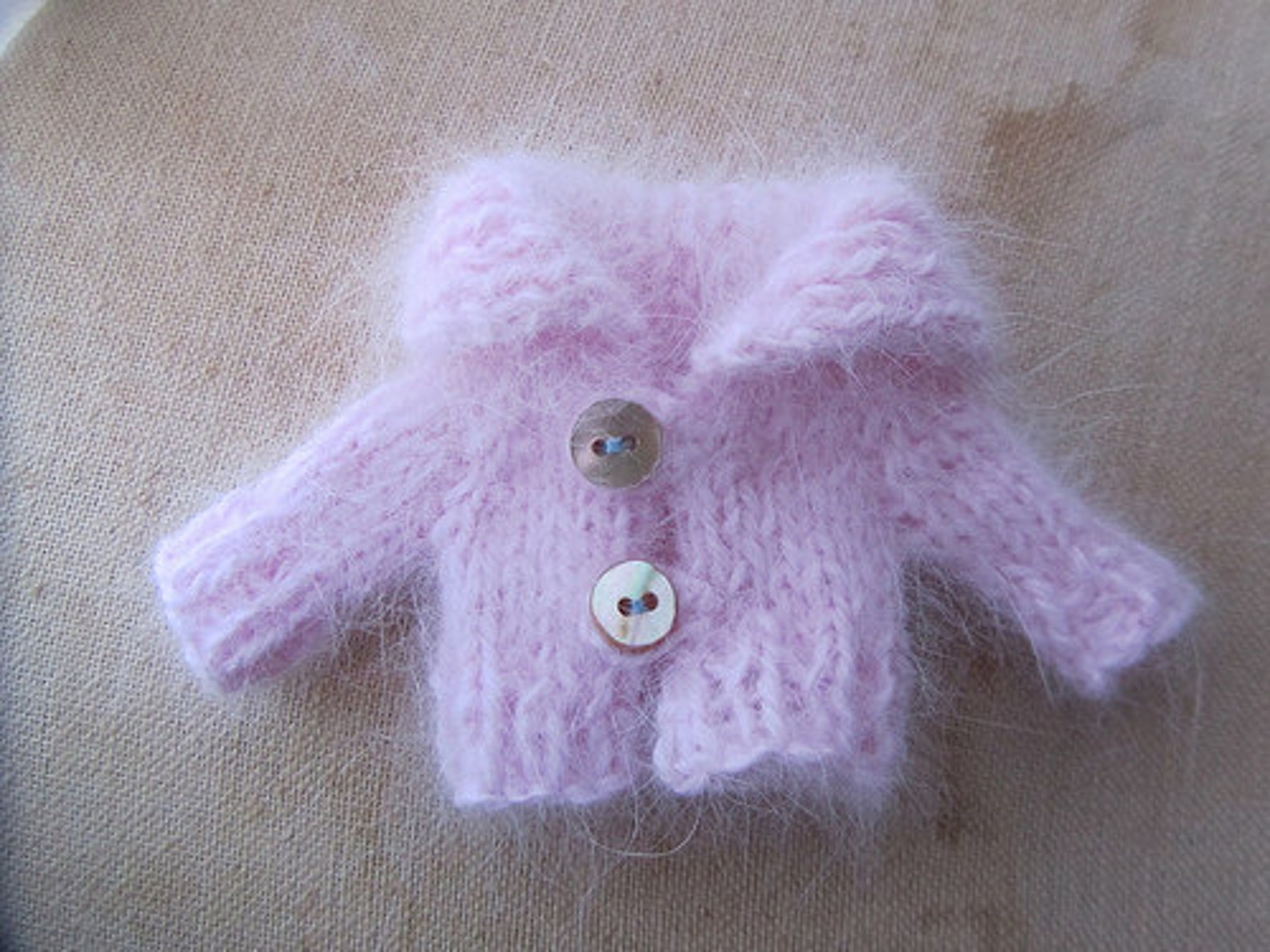 Knitting Pattern Angora Coat for Middie Blythe Etsy
