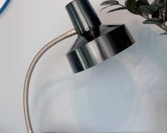 Iconische vintage Elektrosvit Tsjechoslowakije bureaulamp bakelieten zwanenhals uit de jaren 60