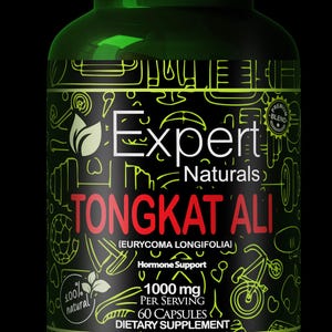 Expert Naturals Tongkat Ali 1000mg 60 kapslar