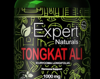 Expert Naturals Tongkat Ali 1000mg 60 Capsules