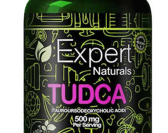 Expert Naturals TUDCA-tillskott för hjärn- och leverhälsa 60 kapslar