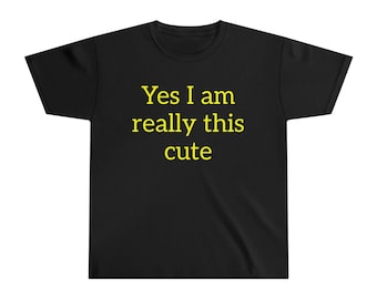 Yes I Am This Cute Youth Ultra Cotton Tee