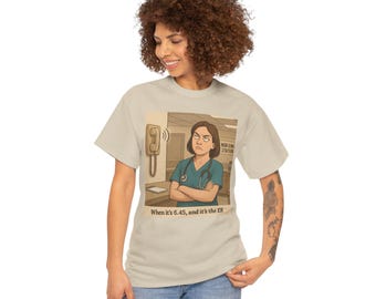 It's the ER Unisex Heavy Cotton Tee