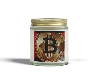 Scented Candles, Coconut Apricot Wax (4oz, 9oz)
