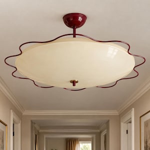 Taklampa med infälld taklampa från Filmcasino Wien, 1950-talet