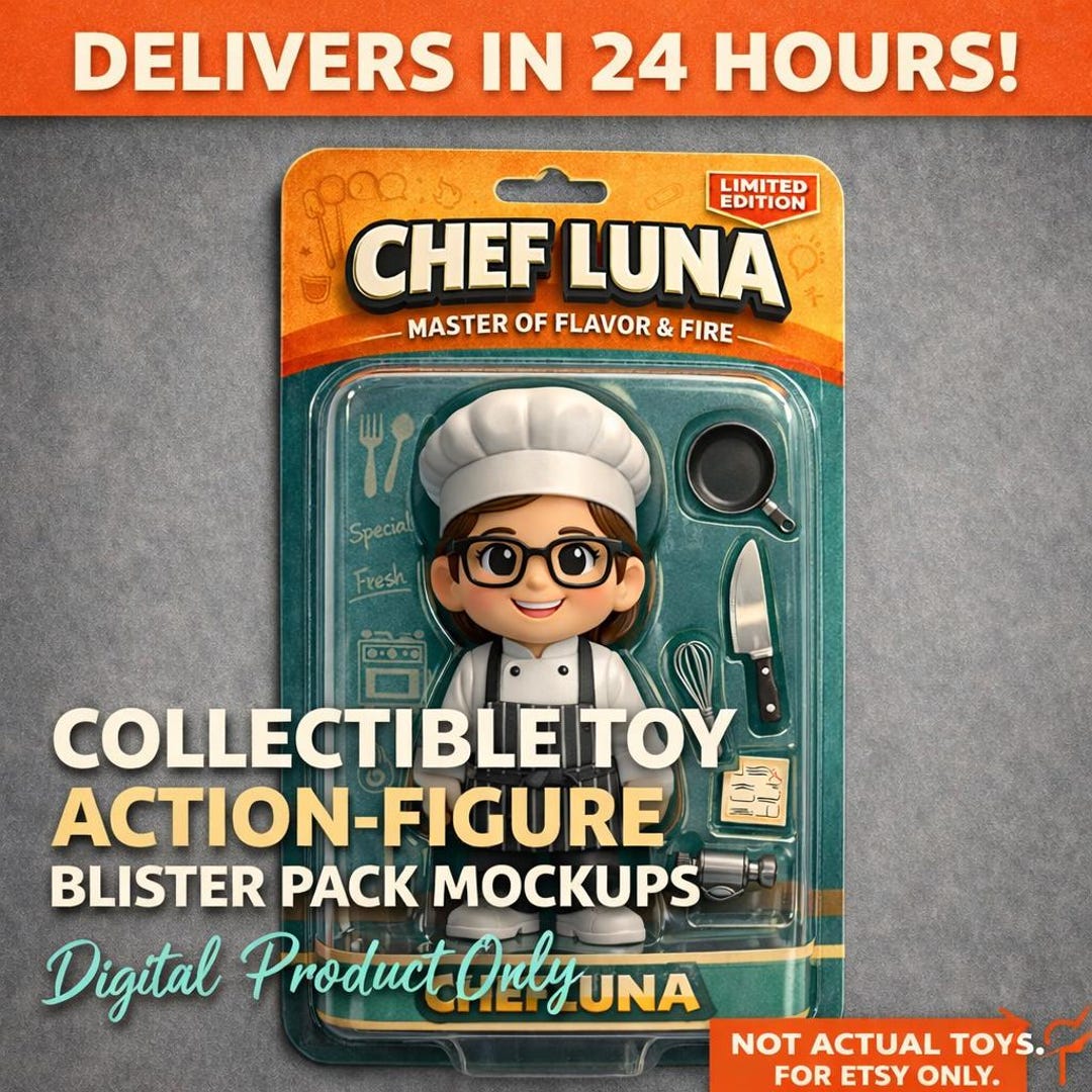 Custom Action Figure Portrait | Personalized Character Illustration ...