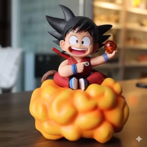 DragonBall Z Collection: The Nimbus Cloud Goku Figure