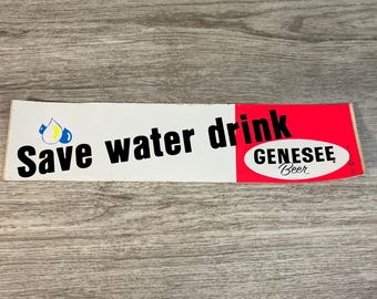 Vintage HARD to Find!! GENNY LIGHT Beer Quality Brewed in the