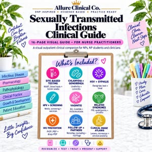 Guía clínica sobre infecciones de transmisión sexual para enfermeros/as especialistas / Pruebas, tratamiento, cribado, PrEP, PEP y guía de lesiones visuales
