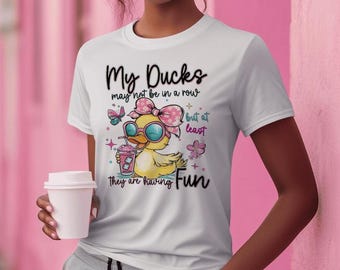 Camiseta divertida de pato: camiseta con humor peculiar