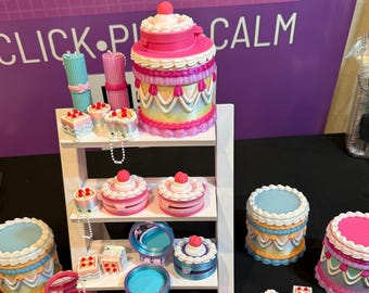 Llavero sensorial con clicker para tartas