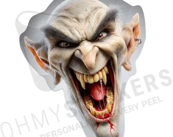 Dracula Laughing PNG, Creepy Monster, Halloween PNG