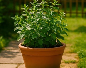 Menta (Mentha) – 50 semillas / Hierba aromática fresca para tés, cocina y mojitos de verano