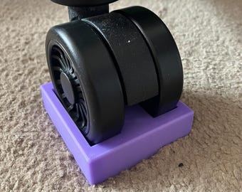 Hjullås för kontorsstol – 3D-utskrivet hjulstopp för 65 mm hjul