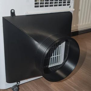 Inventum AC701 Adapter för sekundär insugningsslang – Konvertering av dubbelslang – Uppgradering av bärbar luftkonditionering