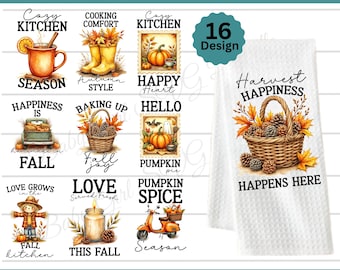 Halloween Kitchen Towel Sublimation Design: Witch's Kitchen PNG (Digital Download)