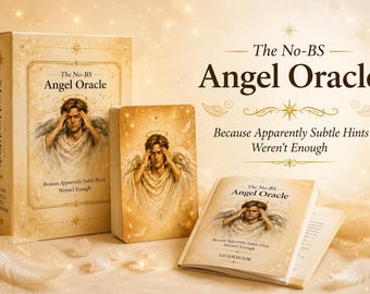 PRE-ORDER - No-BS Angel Oracle Deck | Direct Guidance for Self Reflection, Shadow Work, Personal Growth