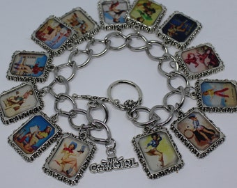 bracelet vintage Cowgirl Pinups