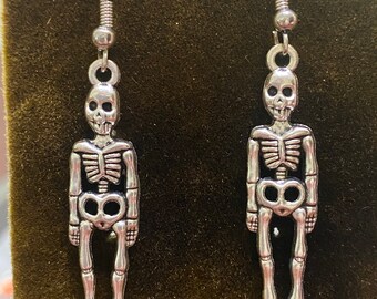 Halloween Earrings Skeleton