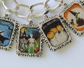 Halloween Altered Art Bracelet
