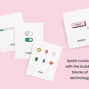 User Interface Printable Flashcards for Kids | Early Tech & Design ...