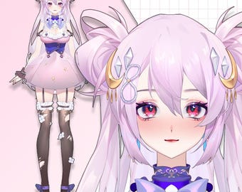 Premade Live2D Vtuber Model: Ready to Use, VTubeStudio Compatible
