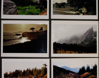 Set of 6 Landscape Photo Cards