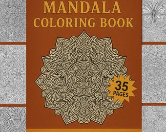 Challenging Mandala Coloring Book – 35 Intricate Mindful Designs (PDF)