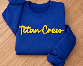 Custom Chenille Mascot Sweatshirt, Personalized Team Hoodie, Custom Text Front And Back Outfit, 3d Lettering Sweatshirt, Baseball Mom Tee