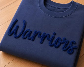 Custom Cotton 3D Lettering Sweatshirt – Personalized Business Logo Hoodie, Custom Chenille T-shirt, Customized Company Outfit, Custom Gifts