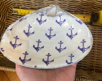 Handcrafted Decoupage Shells - Unique Coastal Decor
