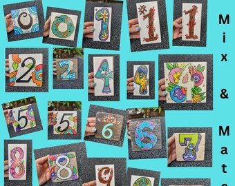 House Address Numbers SALE mix & match