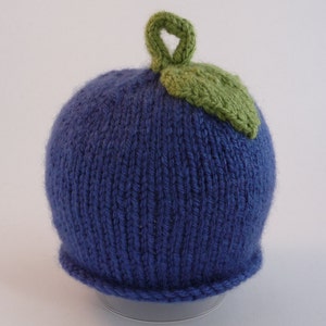 PATTERN Blueberry Beanie Baby Hat - PATTERN