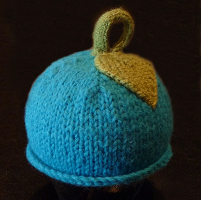 PATTERN Blueberry Beanie Baby Hat PATTERN Etsy