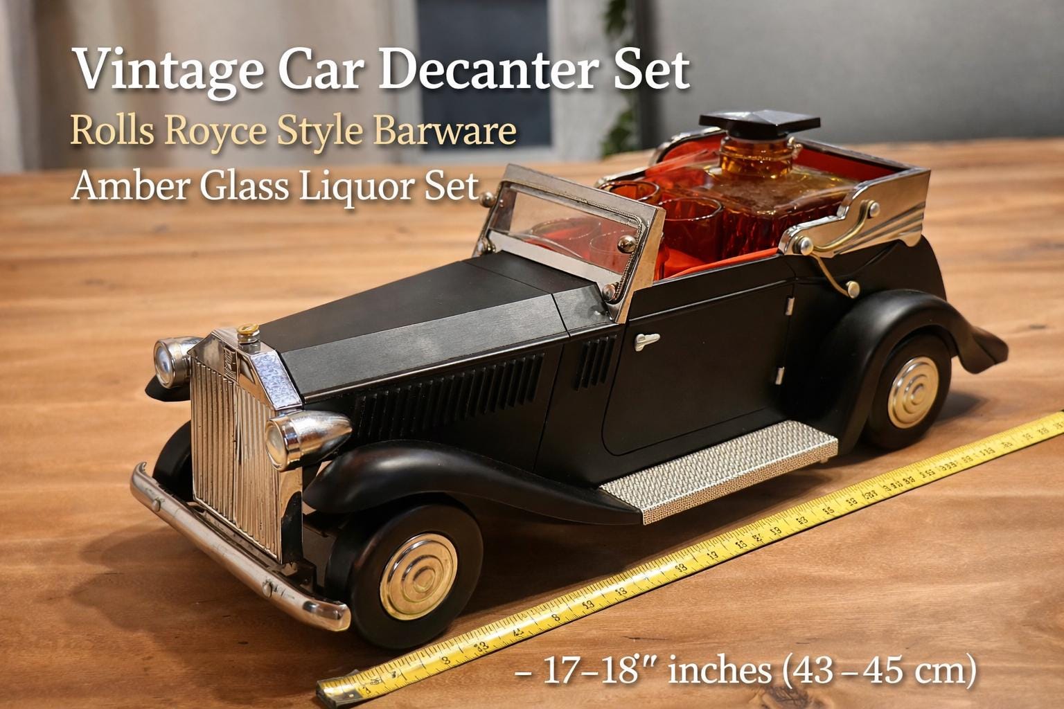 Rolls Royce Decanter Set - Etsy