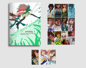 Umalog 1 [DIGITAL] - Unofficial Umamusume Sketch Log