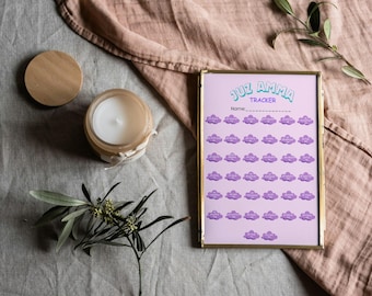 Juz Amma Progress Tracker for Muslim Kids: Islamic Printable (Digital Download), Quran Learning