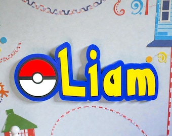 Personalized Desk Anime Name Plate | 3D Printed Card Sign