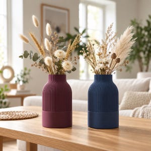 Kaze Vase — Japandi-inspired Wall Mounted Vessel - Etsy