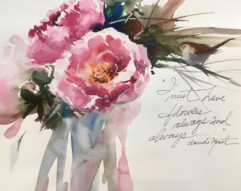 I must have flowers