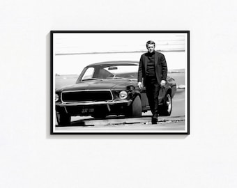 スティーブ・マックイーン オリジナル ビンテージ ポスター 1970