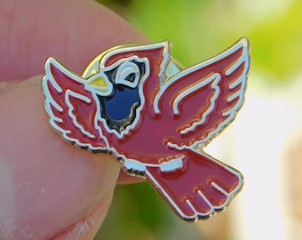 Kardinaal (vogeltje) – reversspeld