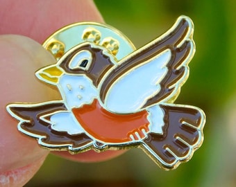 Robin (vogeltje) – reversspeld