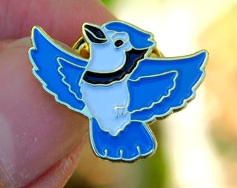 Blue Jay (vogeltje) – reversspeld