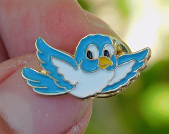 Blue Bird (vogeltje) – reversspeld