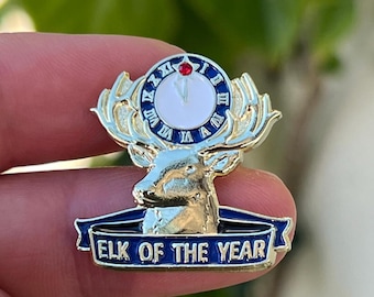 Elks - Elk of the Year Lapel Pin